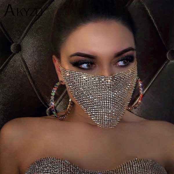 NEW Crystal Masquerade Face Jewelry Women Party Accessories Fashion Fishing Net Metal Rhinestone Sequined Veil Body Jewel NEW Crystal Masquerade Face Jewelry Women Party Accessories Fashion Fishing Net Metal Rhinestone Sequined Veil Body Jewel