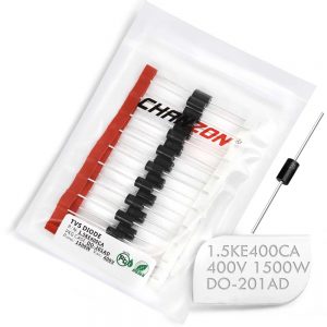 ( Pcs) TVS Diodes 1.5KE400CA 1500W 400V DO-1AD (DO-27) Bidirectional Channel 1500 Watt 400 Volt