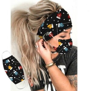 2Pcs-set-christmas-button-headband-mask-turban-hairs-accesories-soft-yoga-sports-elastic-hair-band-fashion-1