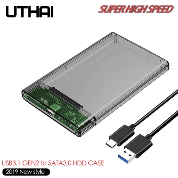 UTHAI-G25-USB3-1-to-Type-C-HDD-Enclosure-of-2-5-Hard-Disk-Case-SSD UTHAI-G25-USB3-1-to-Type-C-HDD-Enclosure-of-2-5-Hard-Disk-Case-SSD